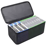 Protective, Portable Case: Designed specially to organize different video games for easy searching and use when travelling or home storage, it provides protection and storage for large collections of video games.
